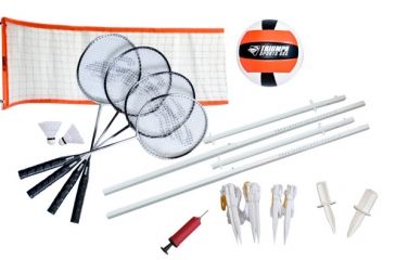 Image of Triumph 28 Advanced Badminton/Volleyball Set, 35-7142