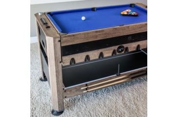 Image of Triumph 56 in 4-In-1 Swivel Multi-Game Table, Wood grain, 45-6737W