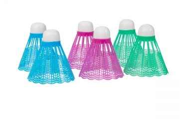 Image of Triumph Badminton Shuttlecock, Colored 6 PK, Colored 6pk, 35-7056