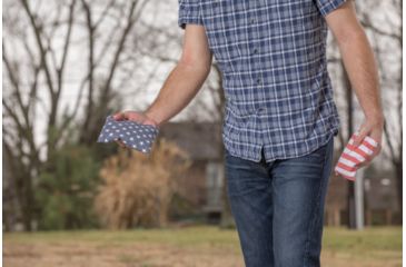 Image of Triumph Patriotic Bean Bags, 8 Pack, Red, White &amp; Blue, 12-0027