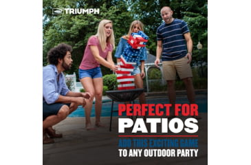 Image of Triumph Patriotic Large Tumble, 6in, Red / White / Blue, 35-7190-3