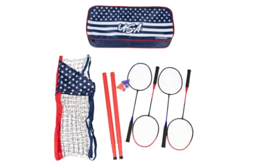 Image of Triumph Patriotic Portable Badminton, Red / White / Blue, 35-7450-3