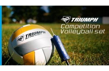 Image of Triumph Volleyball Set, Competition - Steel Pole 35-7415-2