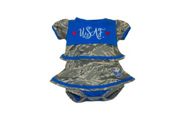 Image of Trooper Clothing Air Force Infant Dress, Blue/ABU, 0/3 months 3606-3606- 0/3