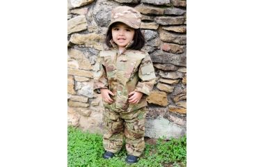 Image of Trooper Clothing Combat 3 Piece Trooper Set w/10 Pockets, XXSmall/18 Months, Multi Color Camo, XX-Small 18 months, 185-XXS
