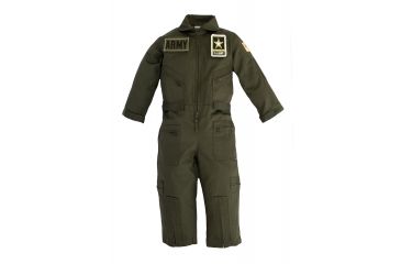 Image of Trooper Clothing Flight Suit w/Army Logo and Patch, Large 7-8 400A-L
