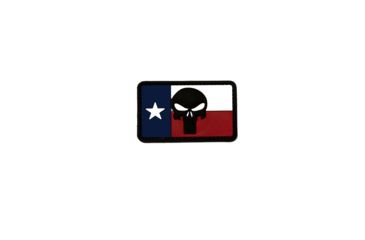 Image of Trooper Clothing Texas Punisher PVC Patch, Multicolor PVC-9646