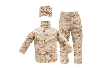 Image of Trooper Clothing Youth Marine Desert Trooper Uniform, 3 Piece - Kids, Woodland Marpat, Large, 14-16 152-152-L