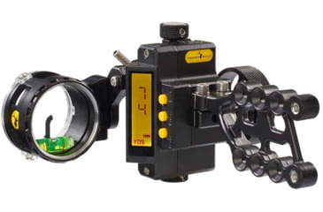 Image of Trophy Ridge Bow Sight Digital React 1-Pin .019 RH, Black, AS701DR19