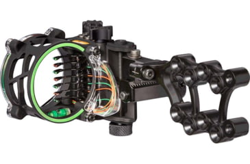 Image of Trophy Ridge Fix Series Sight / 7 Pin / Right Handed / .019, Black, AS907