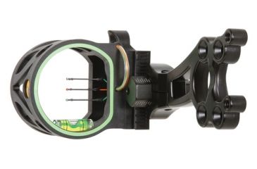 Image of Trophy Ridge Joker-3 Bow Sight, 3-pin, .019 RH/LH, Black, AS107