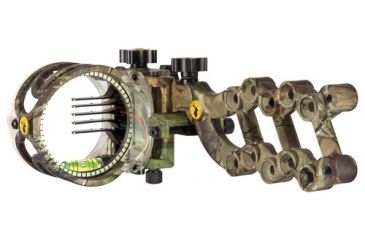 Image of Trophy Ridge React-5 Bow Sight 5-pin .019 Rh Camo