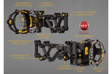 Image of Trophy Ridge React H4 Sight