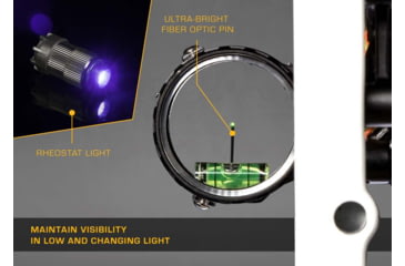 Image of Trophy Ridge React One Pro, Black 1 Pin .010 RH, AS701R10