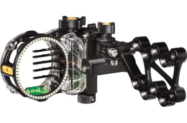 Image of Trophy Ridge React Pro Bow Sight, 5-pin, .019 Rh, Black, AS825R19