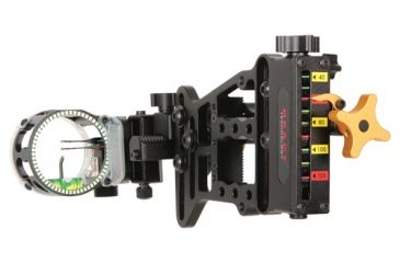 Image of Trophy Ridge React Trio Bow Sight, 3-pin, .019 Rh, Black, AS813R19