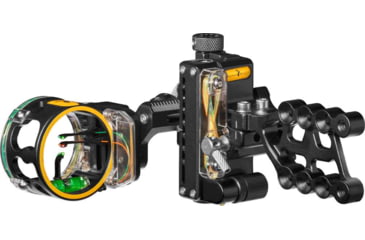 Image of Trophy Ridge React Trio Pro Sight / Right Handed / 3 Pin / .019, Black, AS713R19
