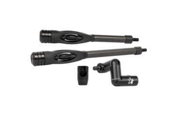 Image of Trophy Ridge Seismic Stabilizer Combo, 10in/8in, Black, AST268N10