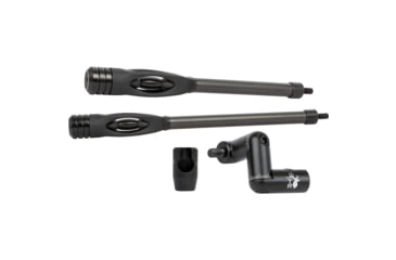 Image of Trophy Ridge Seismic Stabilizer Combo, 12in/10in, Black, AST2510N12