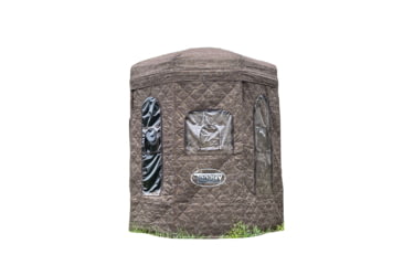 Image of Trophy Treestands Dlux Blind, Trophy Bark Pattern - Brown, 7ft, TT818