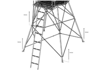 Image of Trophy Treestands Dlux Leg Extensions, 5ft, TT818-LE5