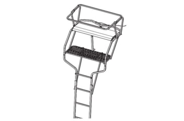 Image of Trophy Treestands Maxgrip Double Tree Stand - Highview, 18ft, HVD207