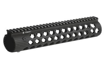 Image of Troy 11in Alpha Rail No Sight, Black, NSN - 1005-01-653-3420, STRX-AL1-11BT-01