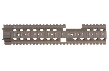 Image of Troy 12 in. Carbine Extended Modular Rail Forend for Carbine with fixed front sight - Flat Dark Earth