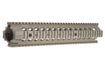 Image of Troy 12 in. Modular Rail Forend for rifle length gas systems - Flat Dark Earth