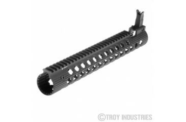 Image of Troy 13.8in Alpha Rail W/ Sight, Black, NSN - 1005-01-621-9173, STRX-AL1-13BT-00