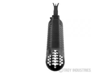 Image of Troy 13.8in Alpha Rail W/ Sight, Black, NSN - 1005-01-621-9173, STRX-AL1-13BT-00