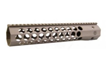Image of Troy BattleRail Revolution Rail 11 Inches Flat Dark Earth