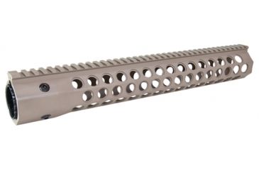 Image of Troy BattleRail Revolution Rail 15 Inches Flat Dark Earth