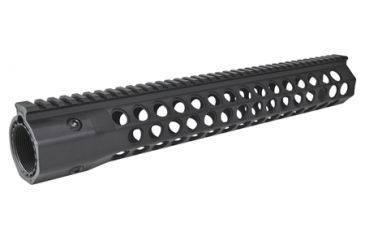 Image of Troy BattleRail Revolution Rail 15 Inches Matte Black