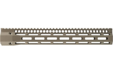 Image of Troy Battlerail, SOCC, .308, 13in, Special Ops M-LOK Compatible , High Profile, Flat Dark Earth, SRAI-SR3-13FT-00