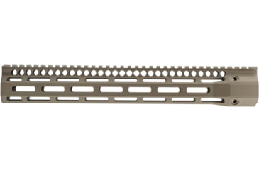 Image of Troy Battlerail, SOCC, .308, 13in, Special Ops M-LOK Compatible , High Profile, Flat Dark Earth, SRAI-SR3-13FT-00