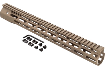 Image of USED Troy Battlerail, SOCC, .308, 15in, Special Ops M-LOK Compatible , High Profile, Flat Dark Earth, SRAI-SR3-15FT-00, EDEMO2, Condition Parts Only/Salvage, Wrong Product