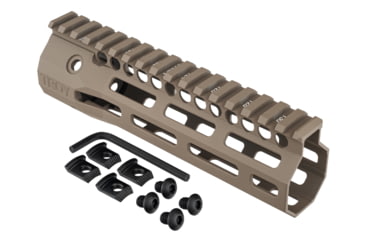 Image of Troy Battlerail, SOCC-PDW, 6.8in, Special Ops - M-LOK Compatible, Low Profile, Flat Dark Earth, SRAI-SRP-68FT-00