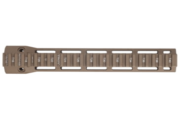 Image of Troy Battlerail, SOCC105, 10.5in, Special Ops M-LOK Compatible , Low Profile, Flat Dark Earth, SRAI-SR1-10FT-00