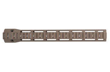 Image of EDEMO Troy Battlerail, SOCC125, 12.5in, Special Ops M-LOK Compatible , Low Profile, Flat Dark Earth, SRAI-SR1-12FT-00, EDEMO2