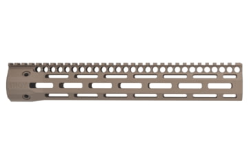 Image of EDEMO Troy Battlerail, SOCC125, 12.5in, Special Ops M-LOK Compatible , Low Profile, Flat Dark Earth, SRAI-SR1-12FT-00, EDEMO2