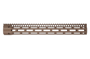 Image of Troy Battlerail, SOCC151, 15.125in, Special Ops M-LOK Compatible , Low Profile, Flat Dark Earth, SRAI-SR1-15FT-00