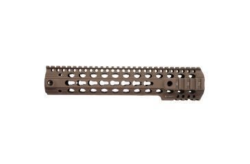 Image of Troy AR-15 SDMR Keymod Free-Floating Rail, 11in, Flat Dark Earth, STRX-BK1-11FT-00