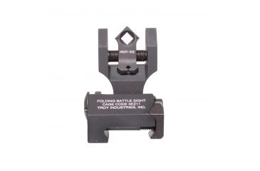 Image of Troy Dioptic Apeture DOA Top Mounted Deployable Rear Sight for AR-15, Black, SSIG-FBS-TTBT-00