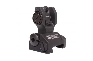 Image of Troy Dioptic Apeture DOA Top Mounted Deployable Rear Sight for AR-15, Black, SSIG-FBS-TTBT-00