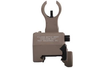 Image of Troy Front Tritium HK Gas Block Mounted Battle Sight, Flat Dark Earth, SSIG-GBF-00FT-01