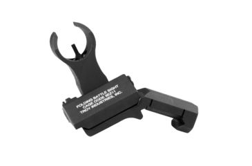 Image of Troy Ind SSIG45SHRBT 45 Degree Folding BattleSights HK Front And Round Rear Blk