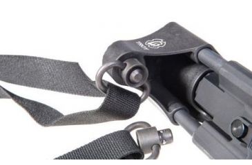 Image of Troy Ind SBUTTH100BT0 Tomahawk AR-15 Polymer Black