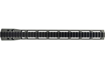 Image of Troy Industries SOCC Gen 2 Free Float M-LOK Handguard AR-15 Aluminum Battle Rail, Black, 15.125in, SRAI-SR1-15BT-G2