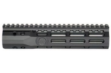 Image of Troy Industries SOCC Gen 2 Free Float M-LOK Handguard AR-15 Aluminum Battle Rail, Black, 9.25in, SRAI-SR1-90BT-G2